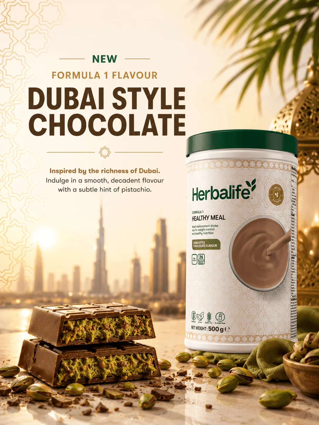 Formula 1 Limited Edition Dubai style chokolade