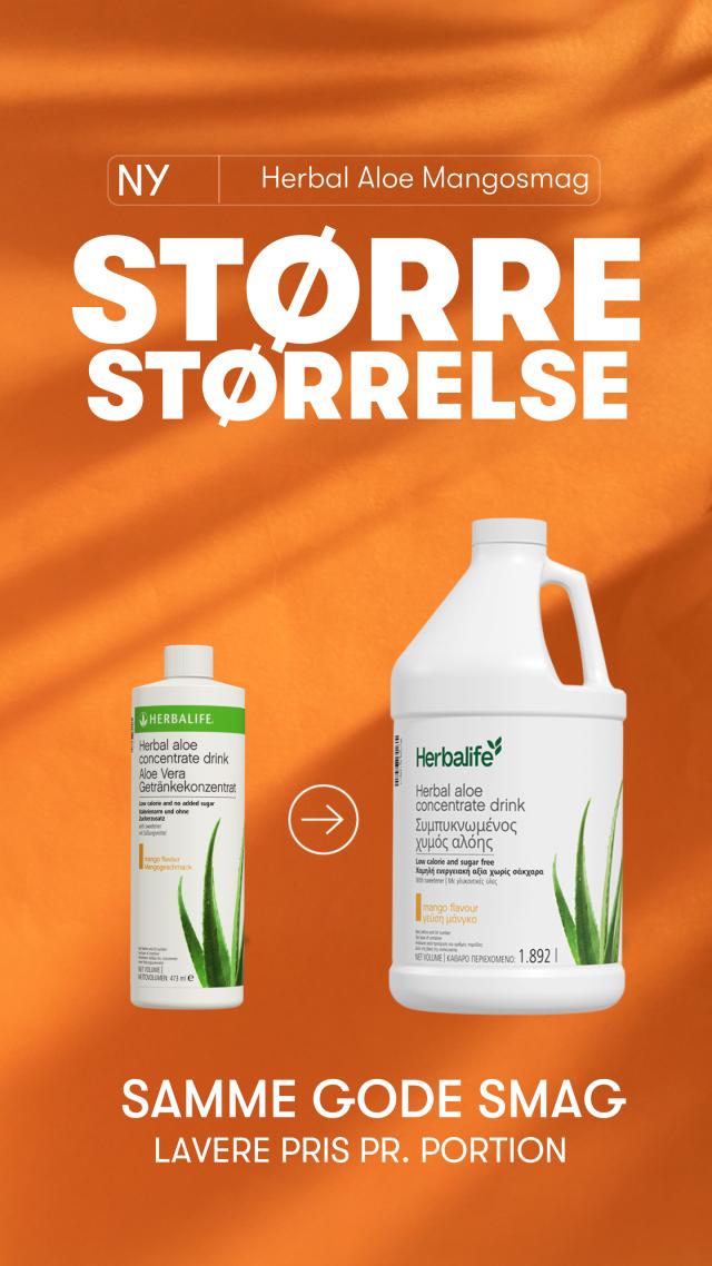 Herbal Aloe Urtekoncentrat Mango