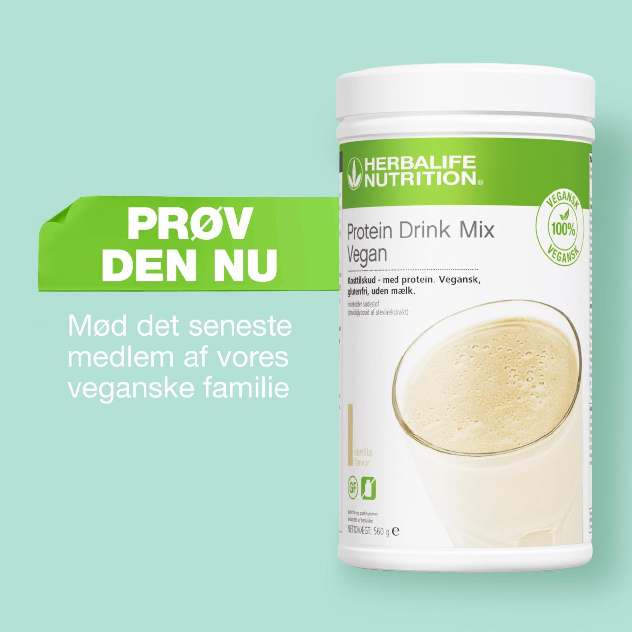 Herbalife Protein Drink Mix Vegan
