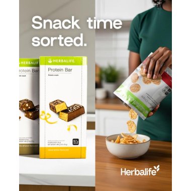 Herbalife Proteinbars og chips