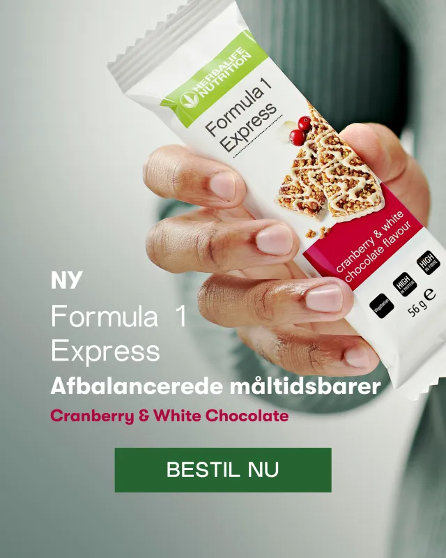 Formula 1 Express &ndash; Cranberry & White Chocolate