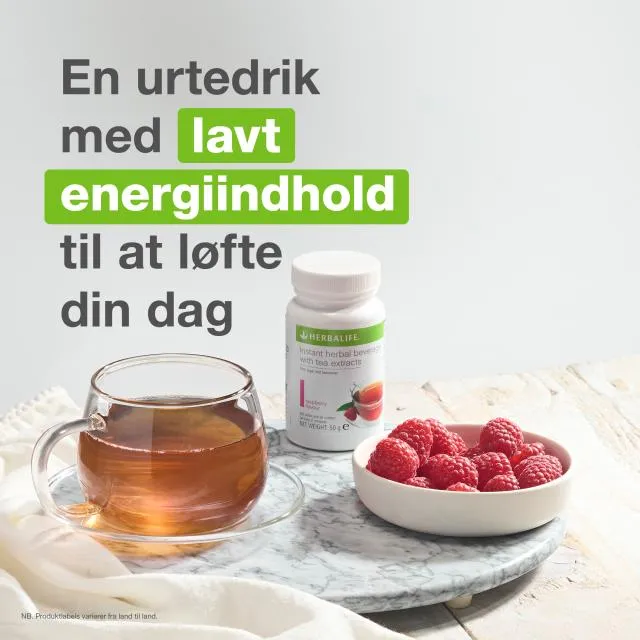 Herbalife Instant Urtete &ndash; hindb&aelig;r