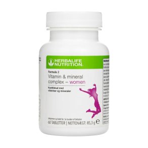 Herbalife Formula 2 Multivitamin til Kvinder &ndash; 60 tabletter