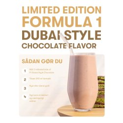 Formula 1 Limited Edition Dubai style chokolade 500 g