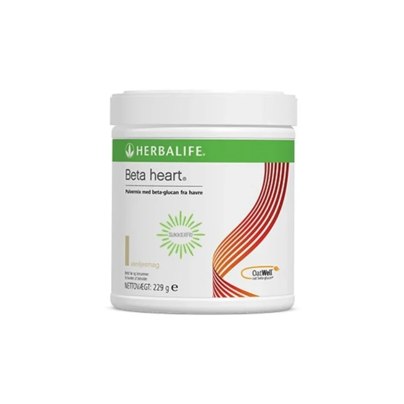 Herbalife Beta Heart &ndash; kosttilskud med beta-glucan fra havre og vaniljesmag