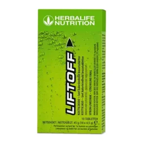 Herbalife LiftOff &ndash; energidrik med citron-lime smag, 10 tabletter