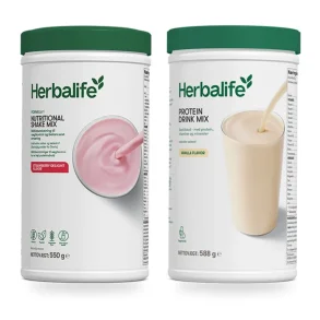 Herbalife Protein Boost Pakke med Formula 1 Shake Mix og Protein Drink Mix