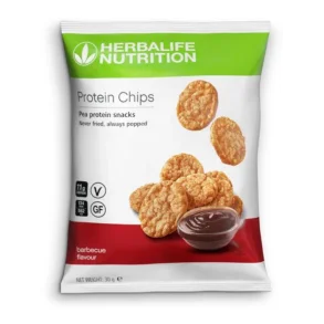 Herbalife Protein Chips &ndash; 10 poser med Barbecue og Sour Cream & Onion varianter