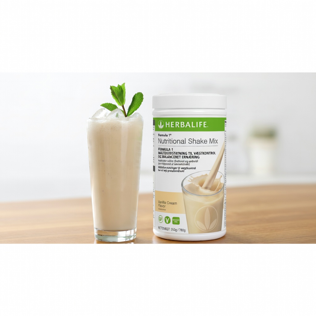 Perfekt Herbalife Formula 1 Shake &ndash; cremet og l&aelig;kker