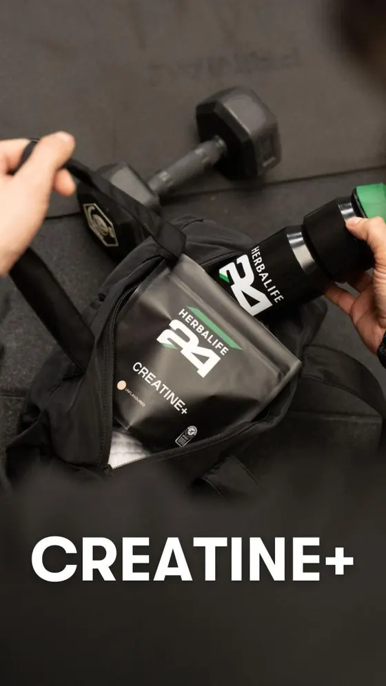 Herbalife24 Creatine+ i tr&aelig;ningstasken