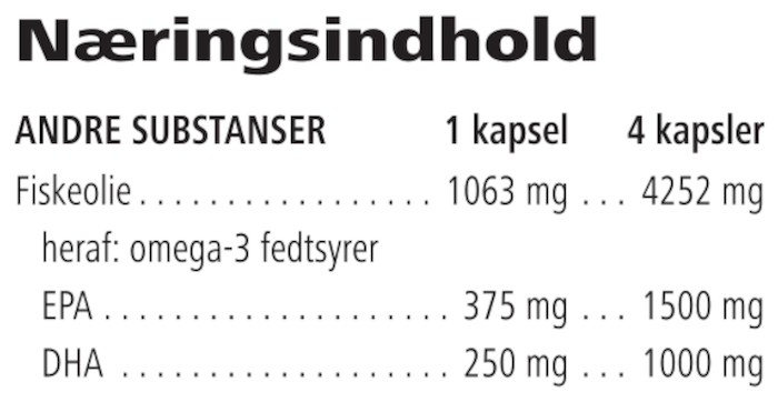 Herbalifeline Max - Officiel n�ringsdeklaration
