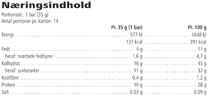Herbalife Protein Bar - Vanille-Mandel